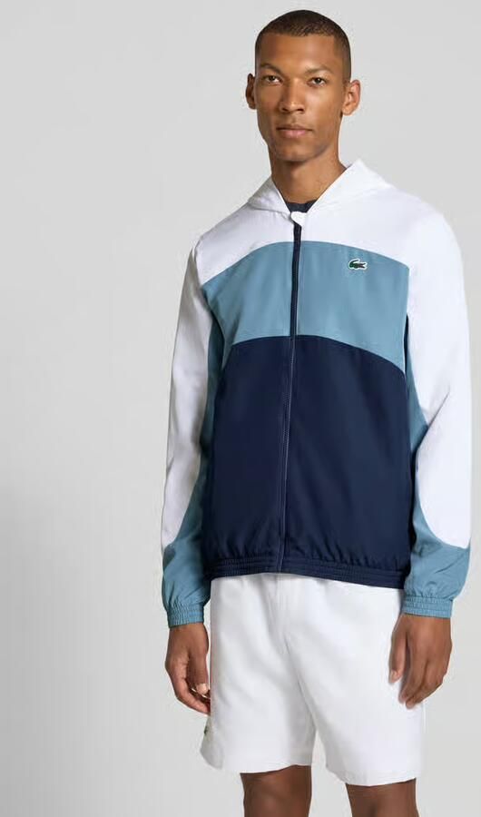 Lacoste Sport Regular fit trainingsjack met logopatch - Foto 3