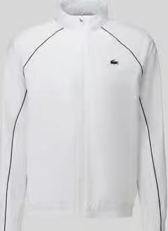 Lacoste Sport Regular fit trainingsjack met logopatch