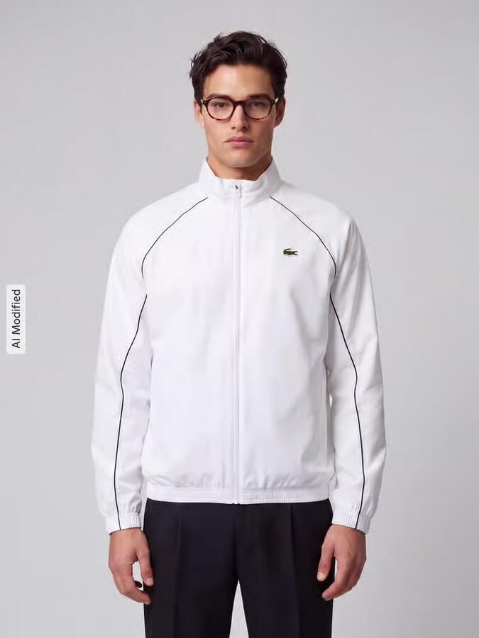 Lacoste Sport Regular fit trainingsjack met logopatch - Foto 3