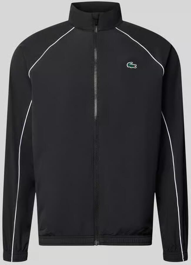 Lacoste Sport Regular fit trainingsjack met logopatch