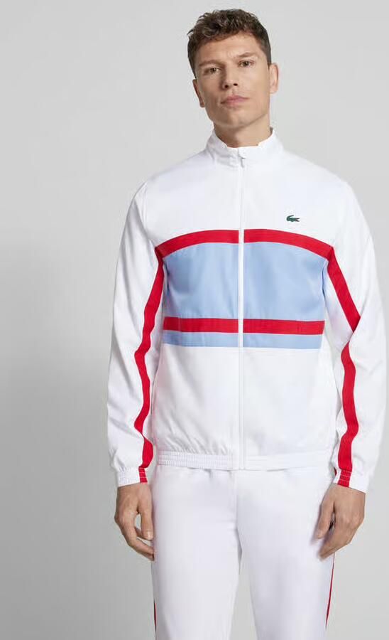 Lacoste Sport Regular fit trainingspak met contraststrepen - Foto 3