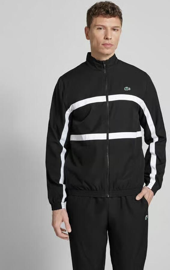 Lacoste Sport Regular fit trainingspak met contraststrepen - Foto 4