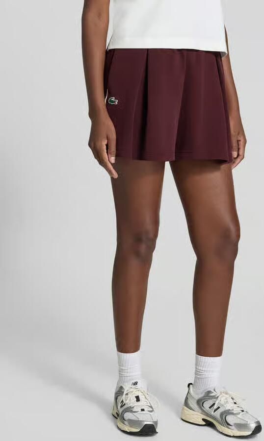 Lacoste Sport relaxed fit short uit katoenmix - Foto 3