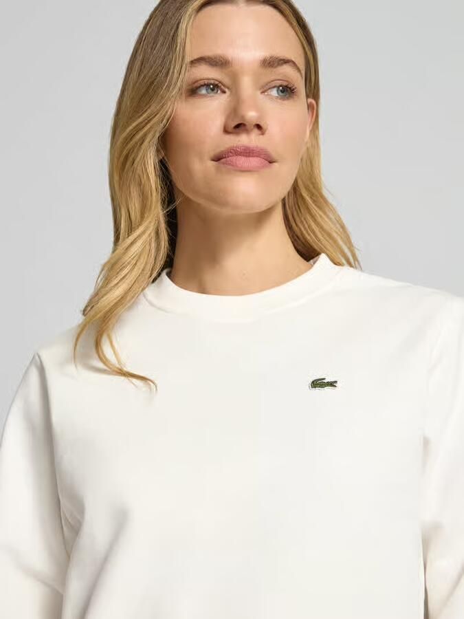 Lacoste Sport Relaxed fit sweatshirt van puur katoen