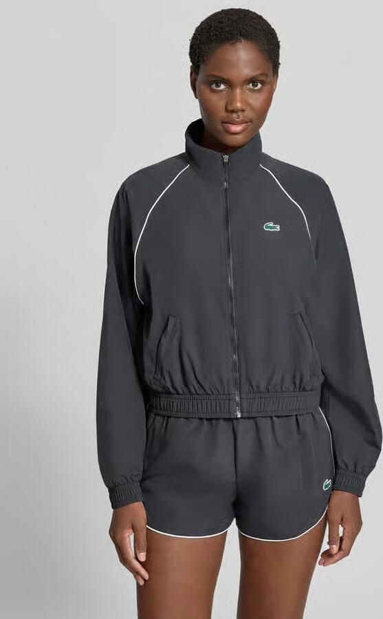 Lacoste Sport relaxed fit trainingsjack met logopatch - Foto 2