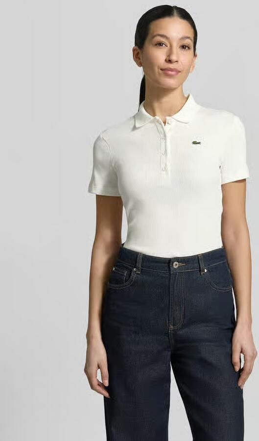 Lacoste Sport Slim fit poloshirt van puur katoen - Foto 8
