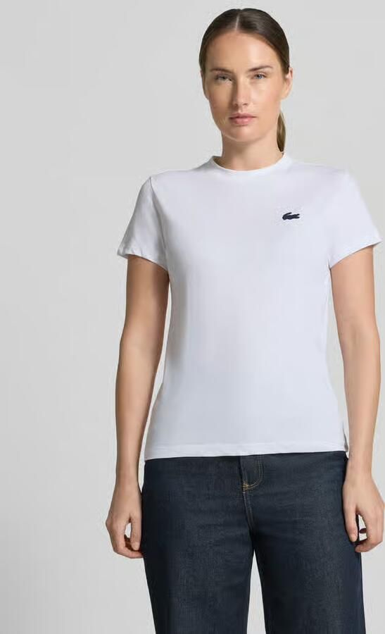 Lacoste Sport Slim fit sport-t-shirt van katoenmix - Foto 3
