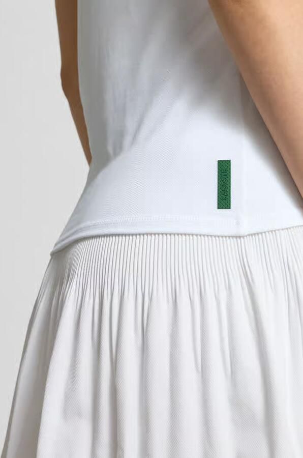 Lacoste Sport Slim fit sport tank top met labelpatch