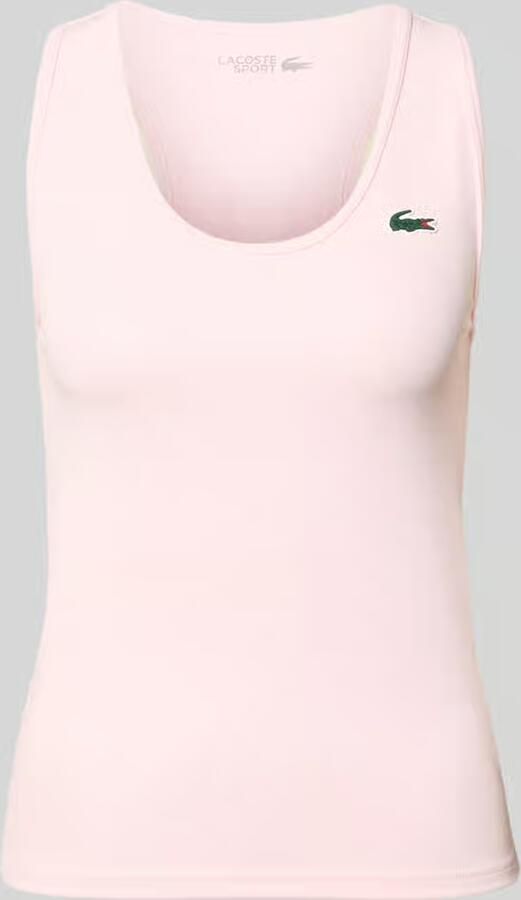 Lacoste Sport Slim fit sport tank top met labelpatch - Foto 2
