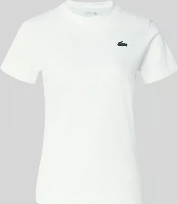 Lacoste Sport Slim fit T-shirt van katoenmix