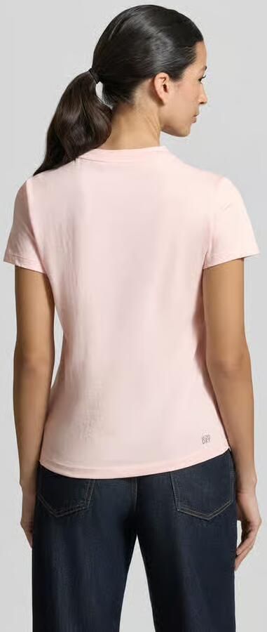 Lacoste Sport Slim Fit T-shirt van katoenmix - Foto 3