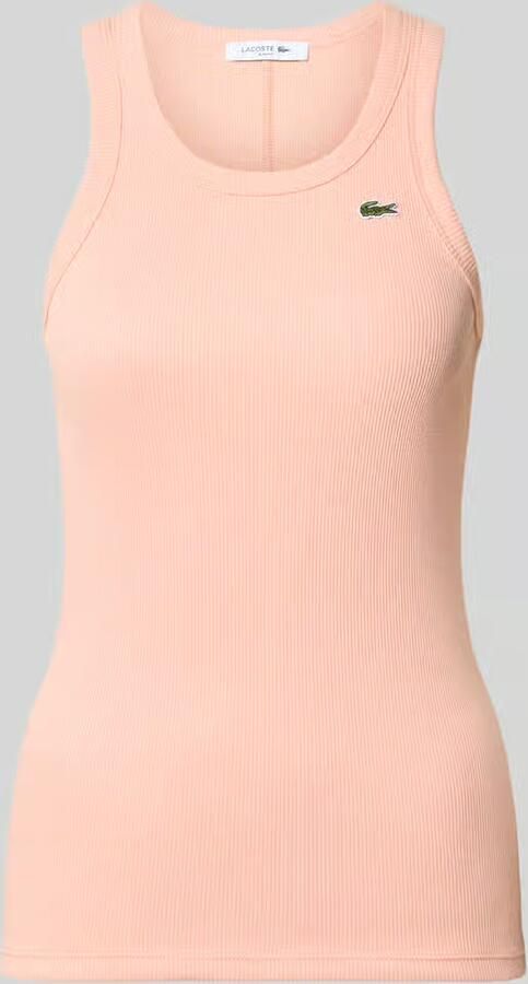 Lacoste Sport Slim fit Tank Top van puur katoen - Foto 2