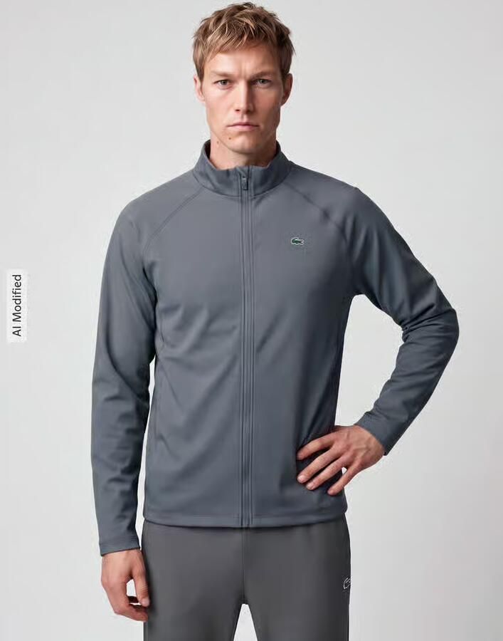 Lacoste Sport Slim Fit trainingsjack met logodetail - Foto 2