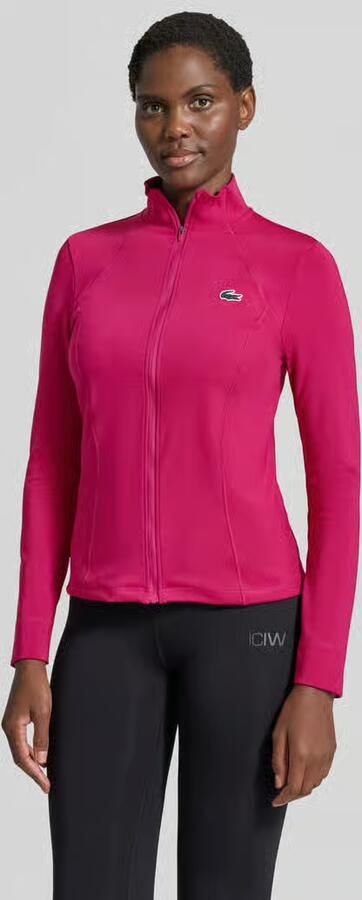 Lacoste Sport Slim fit trainingsjack met logopatch - Foto 2