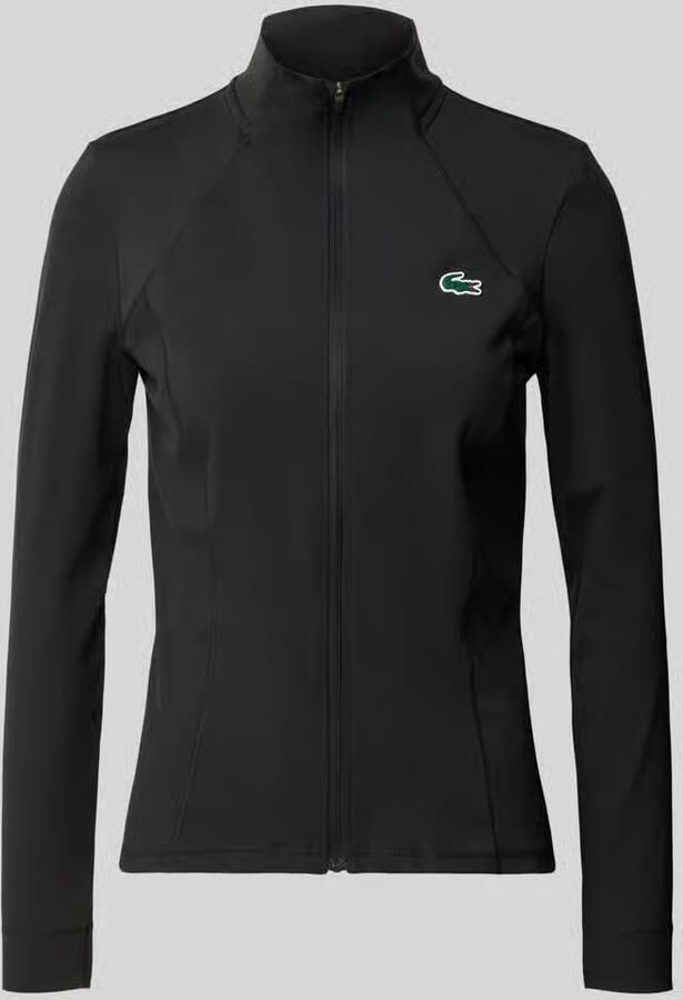 Lacoste Sport Slim fit trainingsjack met logopatch
