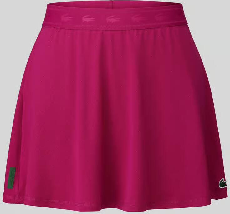 Lacoste Sport Uitlopende sport-rok met logodetail