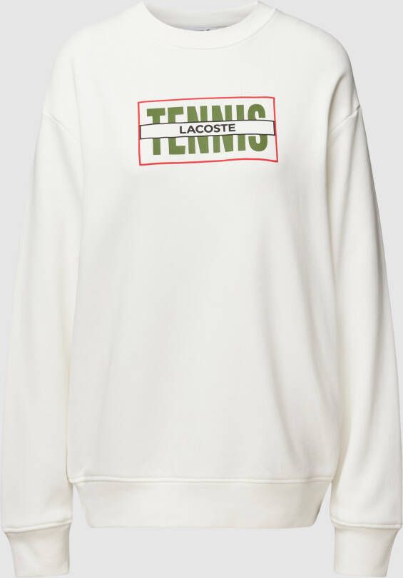 Lacoste Sport Sweatshirt met labelprint