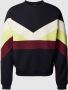 Lacoste Ruimvallende Dubbelzijdige Sweatshirt met Kleurblok Ontwerp Multicolor Heren - Thumbnail 2