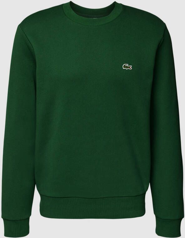 Lacoste Sweatshirt met labelpatch