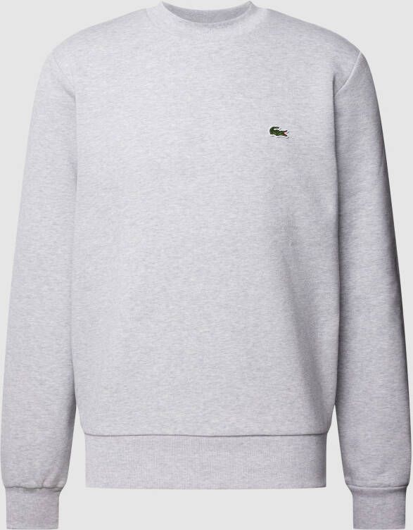 Lacoste Sweatshirt met labelpatch