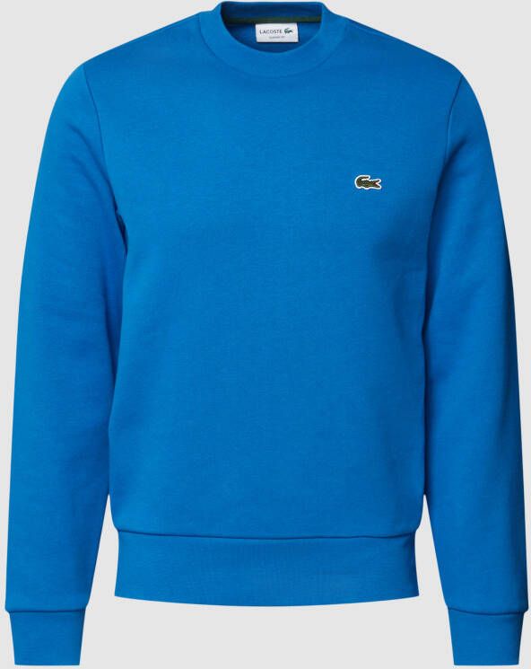 Lacoste Bio Cotton Fleece Crew Sweater Heren