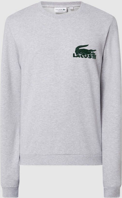Lacoste Sweatshirt met labelprint