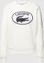 Lacoste Sweatshirt met labelprint - Thumbnail 2