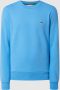 Lacoste Turquoise Crewneck Basic Sweatshirt Blue Heren - Thumbnail 3