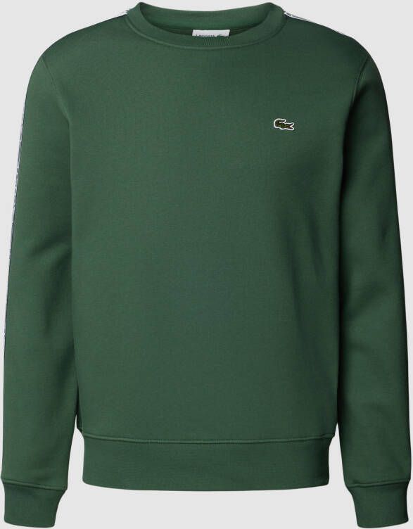 Lacoste Sweatshirt met ronde hals model 'TAPE CREW'