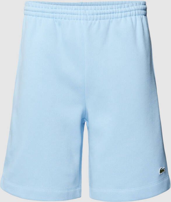 Lacoste Sweatshorts met elastische band