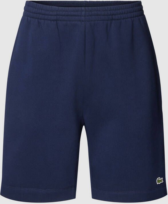 Lacoste Regular fit korte broek met elastische band