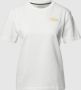 Lacoste Heritage Loose Fit Beige & Yellow T-Shirt Beige Dames - Thumbnail 1