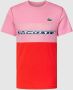Lacoste T-shirt met labelprint - Thumbnail 1