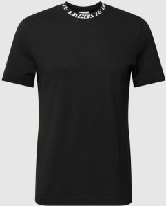 Lacoste T-shirt met logodetails model 'EXCLUSIV TEE WORDING'