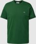 Lacoste Verts Korte Mouw Katoenen T-Shirt Green - Thumbnail 1