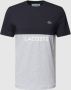 Lacoste T-shirt met logopatch model 'COLOUR BLOCK' - Thumbnail 1
