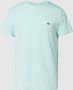 Lacoste T-shirt met logostitching model 'Supima' - Thumbnail 3