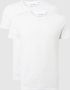 Lacoste 2-Pack Stretch Katoenen T-Shirts White Heren - Thumbnail 1