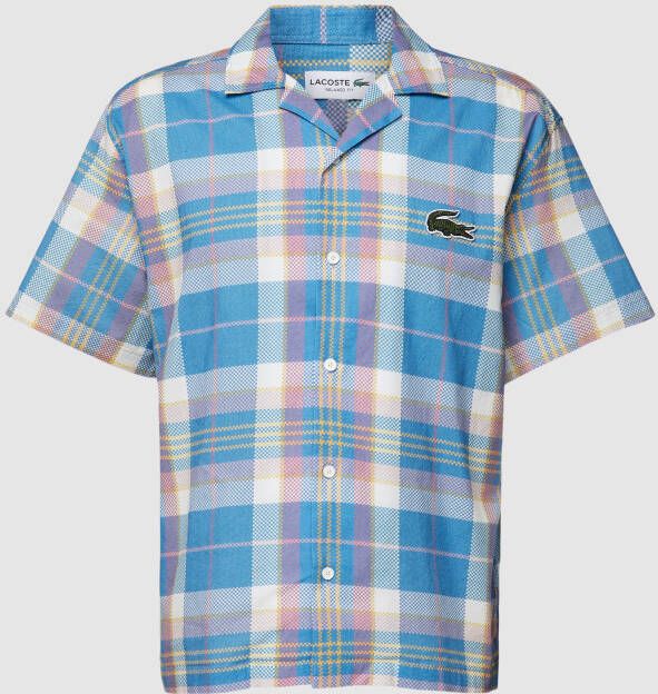 Lacoste Vrijetijdsoverhemd met labelpatch