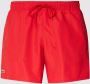 LACOSTE Heren Zwembroeken 1hm1 Men's Swimming Trunks 1121 Rood - Thumbnail 3