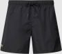 LACOSTE Heren Zwembroeken 1hm1 Mens Swimming Trunks 12 Zwart - Thumbnail 1