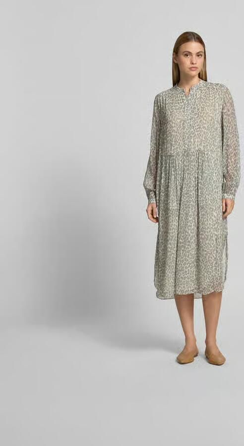 Lala Berlin Midi-jurk met all-over dierenprint - Foto 3