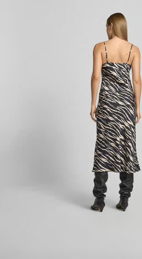 Lala Berlin Midi-jurk van pure viscose - Foto 3