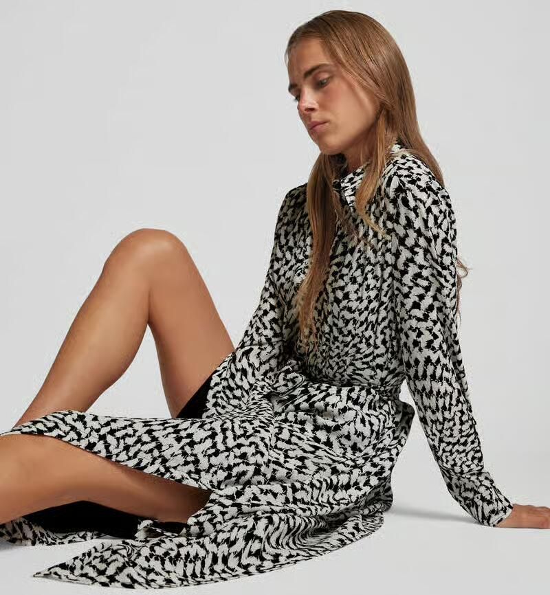 Lala Berlin Overhemdjurk van pure viscose
