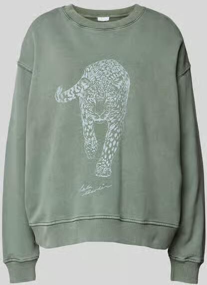 Lala Berlin oversized sweatshirt met motiefprint - Foto 4