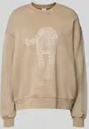 Lala Berlin oversized sweatshirt met motiefprint