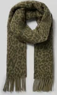 Lala Berlin Sjaal met franjes model 'Lala Scarf 5'