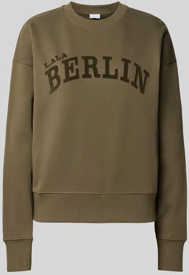 Lala Berlin Sweatshirt met labelprint
