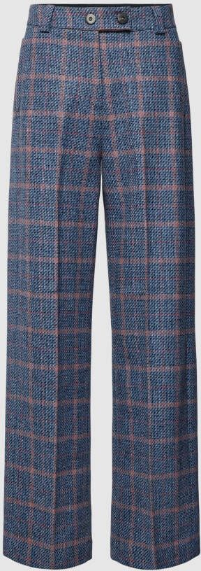 LANIUS Bell bottom met rasterruit