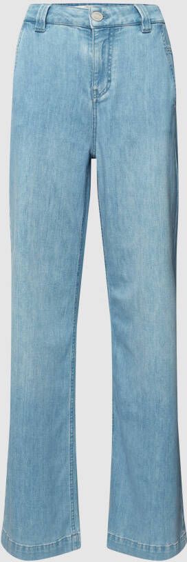 LANIUS Jeans met labelpatch